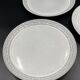 Set of 3 Céramano dessert plates by Karl Leutner
