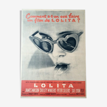 Affiche originale 1962 Lolita Stanley Kubrick