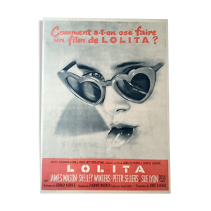 Affiche originale 1962 Lolita Stanley