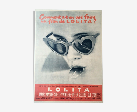 Original poster 1962 Lolita Stanley Kubrick | Selency