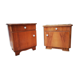 Paire de chevets tables de nuit