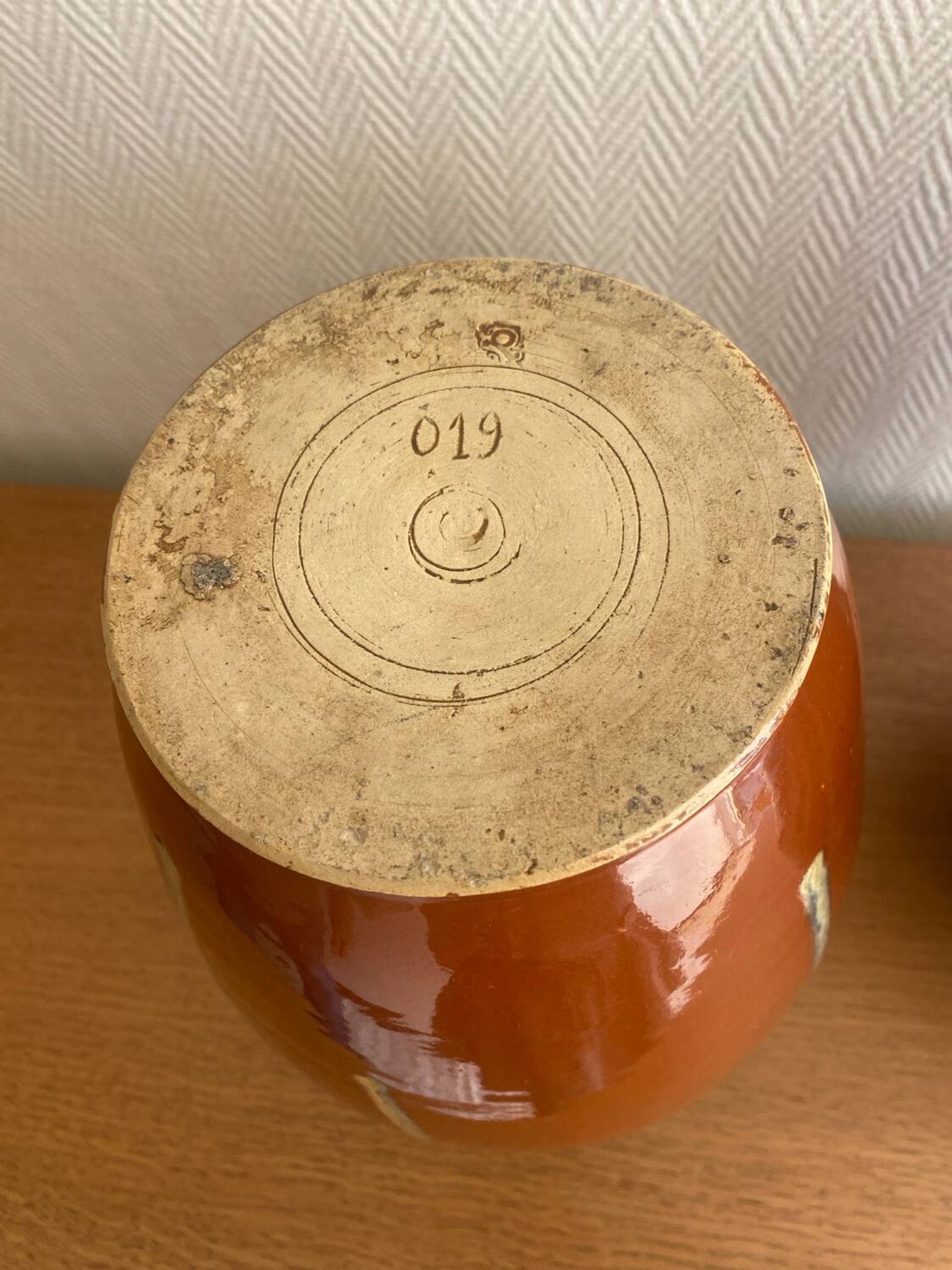 Pair of vases signed Jean Pointu
