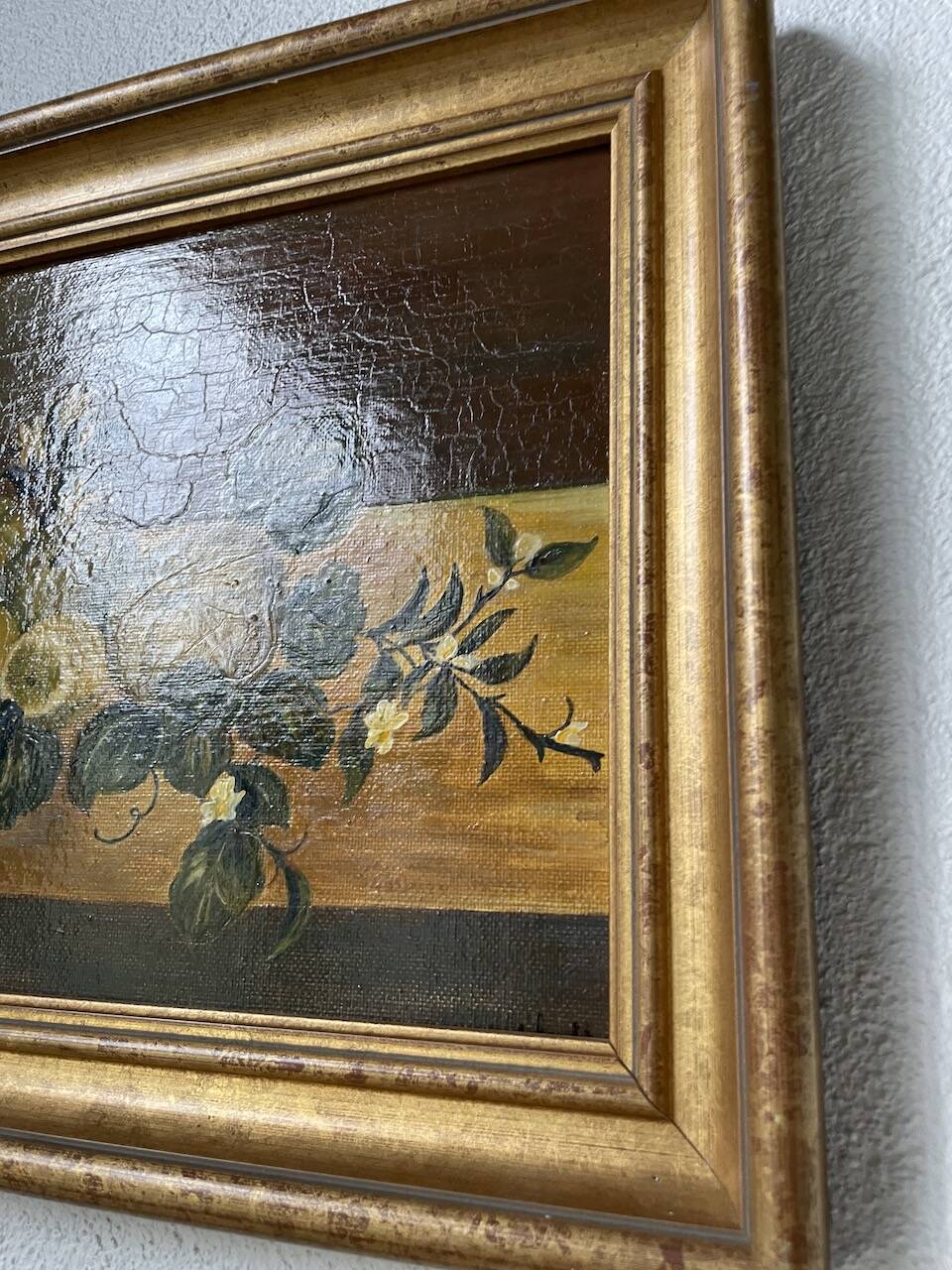 Still life oil painting