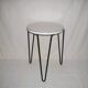 Tripod stool - Florence Knoll - Hairpin model 75 from the 1950s