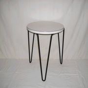 Tabouret tripode - Florence Knoll - Hairpin modèle 75 des années 50