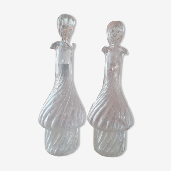 Duo vinaigre et huile