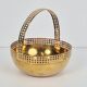 Art Deco Brass Bowl by Fischer Göppingen, 1920s
