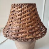 Vintage natural stone lamp