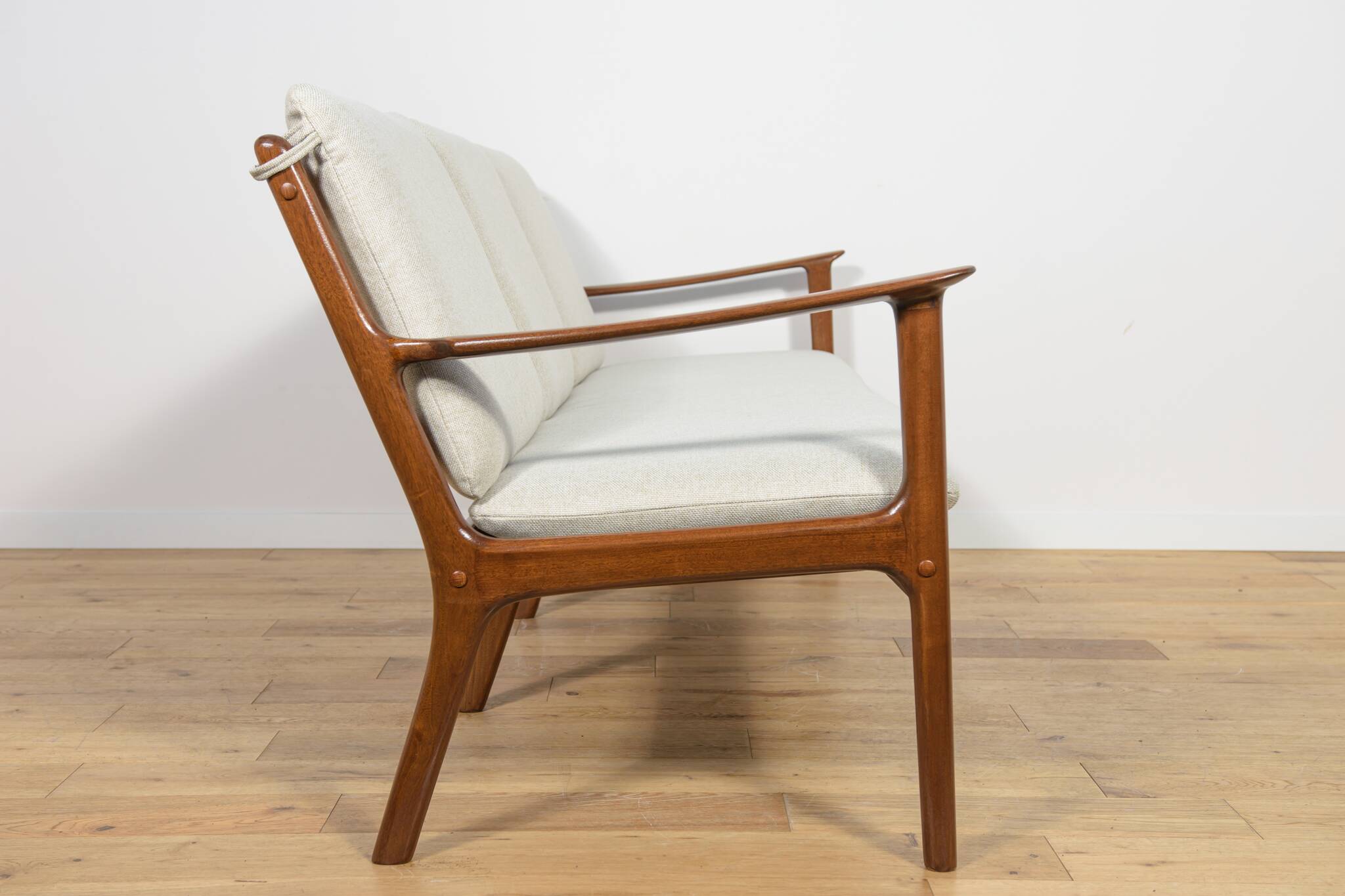 Mid Century Three-seater Sofa Model PJ112  by Ole Wanscher for Poul Jeppesens, Denmark, 1960s