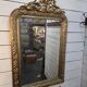 Antique Napoleon III gilded mirror