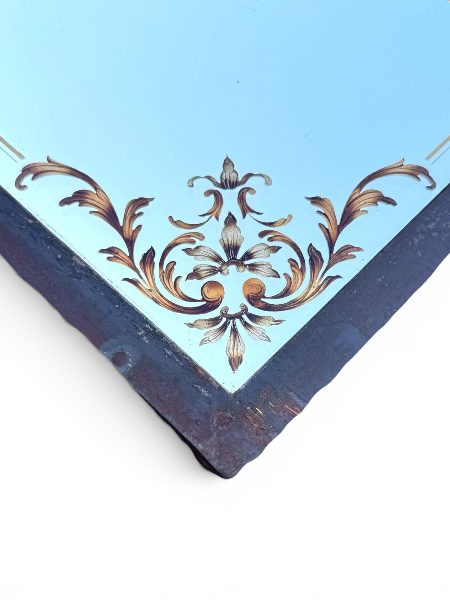Mirror coffee table, circa 1920