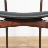 Mid Century Rosewood Dining Chairs by  H. P. Hansen for Randers Møbelfabrik, 1960s, Set of 4