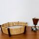 Japan Style Sisal and Teak Pendant Lamp by Temde