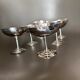 Vintage dessert bowls Inox - Set of 10