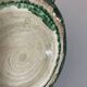 XXL green glazed terracotta lamp by Foucart Jourdan Vallauris 1960