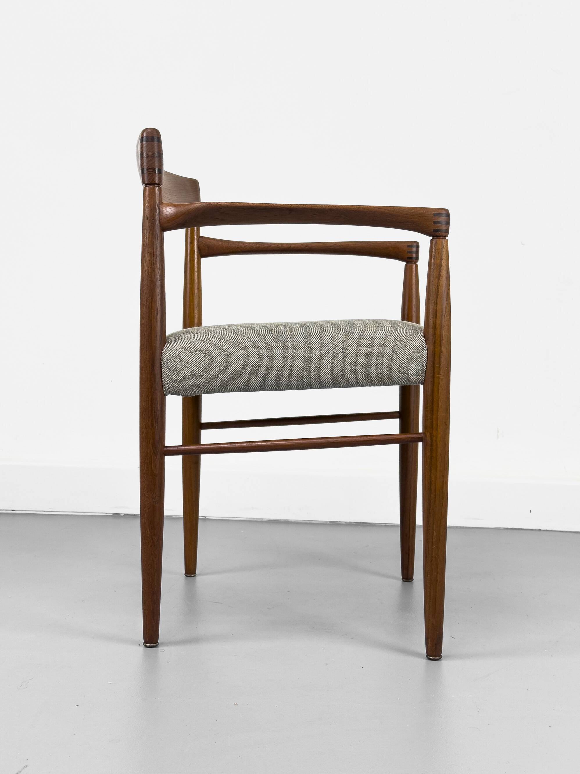 Teak Armchair by H. W. Klein for Bramin, 1960s