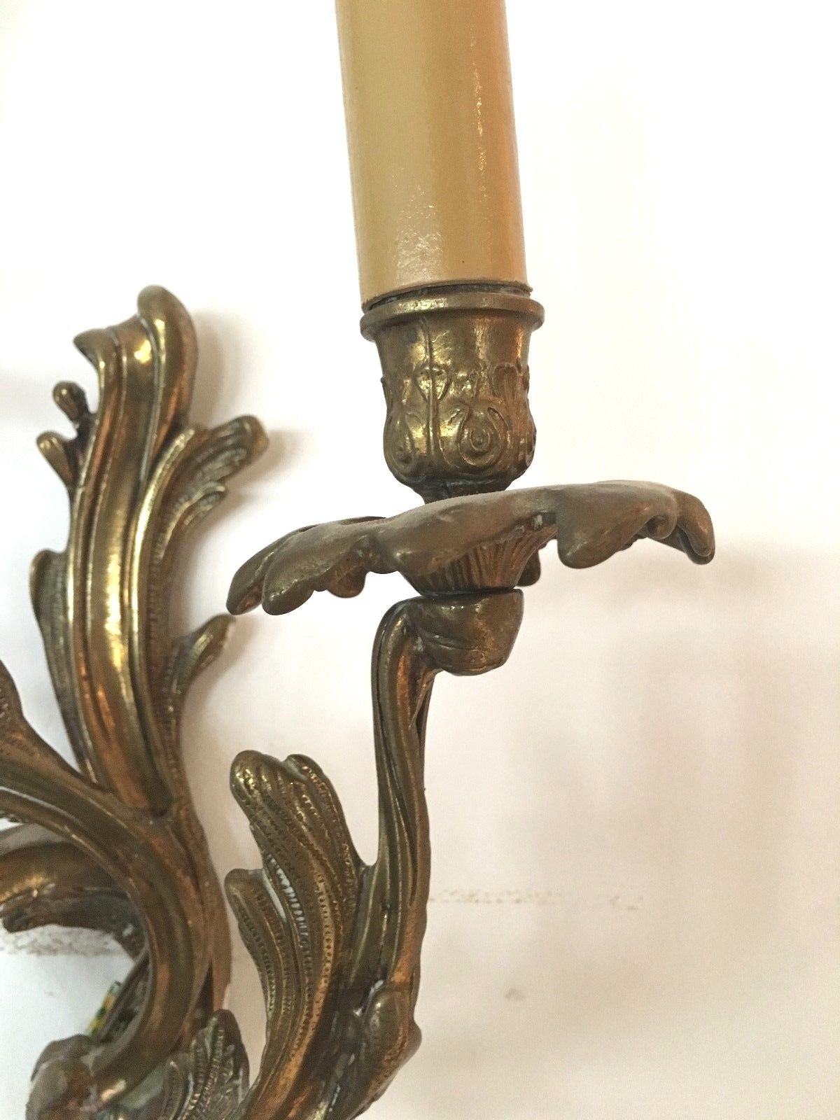 Pair of Louis XV style wall sconces