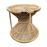 Wicker sofa end
