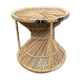 Wicker sofa end