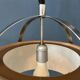 Vintage Tronconi suspension, Space Age luminaire