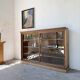 Enfilade vitrée en chêne, années 50