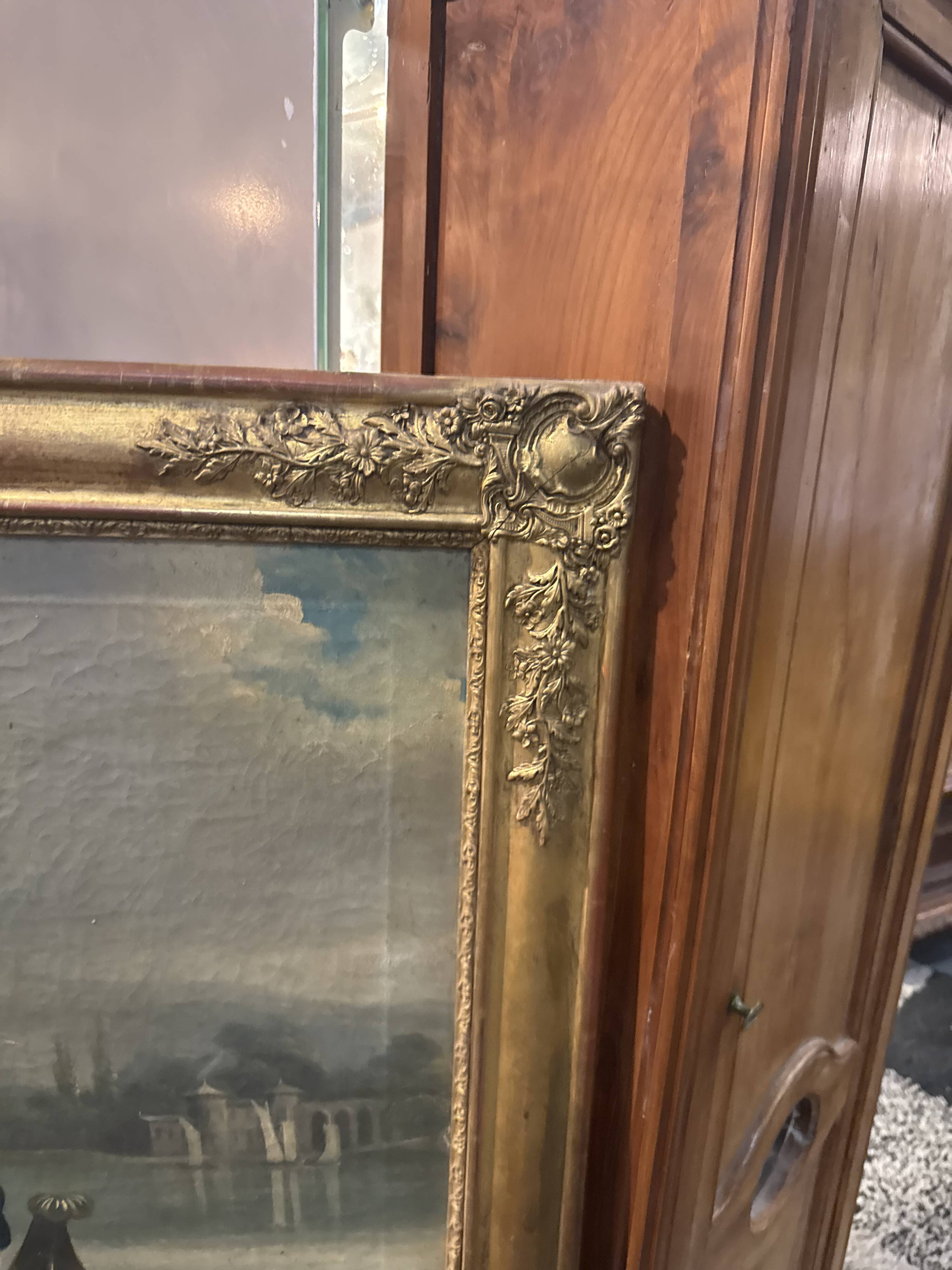 Trumeau Mirror