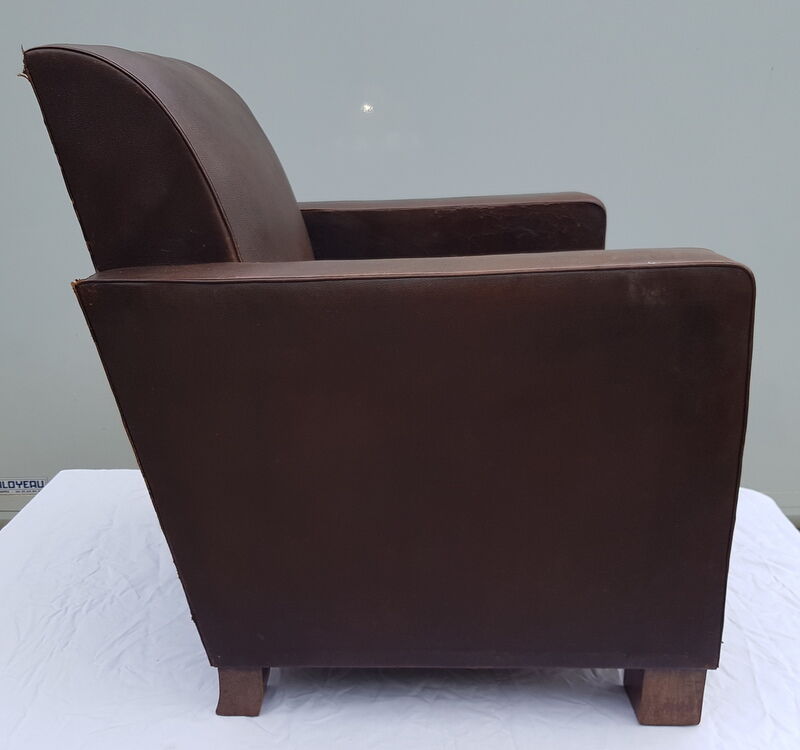 40s club chair, leather