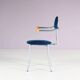 1980s Memphis style side chair by Karl Friedrich Förster from Germany