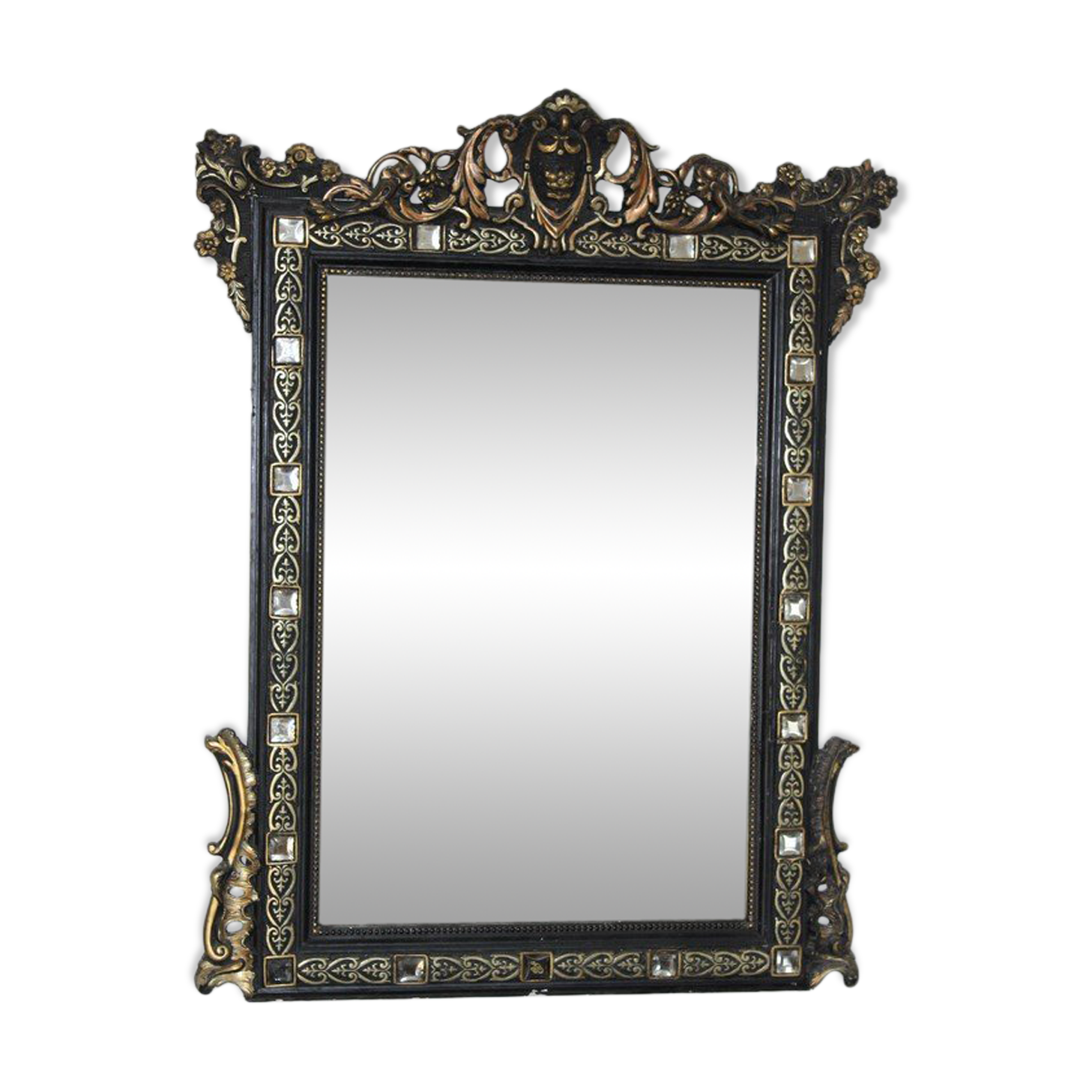 Mirror Napoleon III Venetian 65x110cm