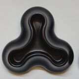 2 Black Candle Holders for 3 Candles Designed by Chris Martin