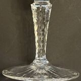 6 flûtes à champagne en cristal taillé