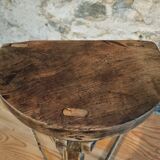 Tabouret Ancien en Chêne – Atelier Français (Années 1920)