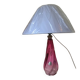 Lampe en cristal Val Saint Lambert ( Belgique c,1980 )