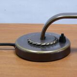 Art Deco brass piano lamp, circa 1930