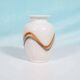 Vintage handmade fat lava vase from the 70s space age.