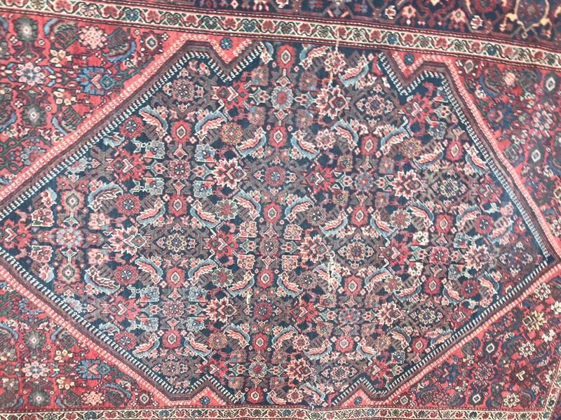 Old Persian rug sarogh ferahan handmade - 100x150 cm