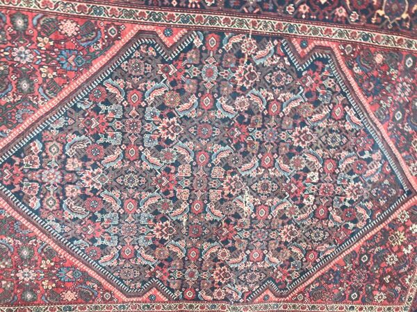 Tapis ancien persan sarogh ferahan fait main - 100x150 cm