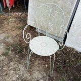 Green garden furniture