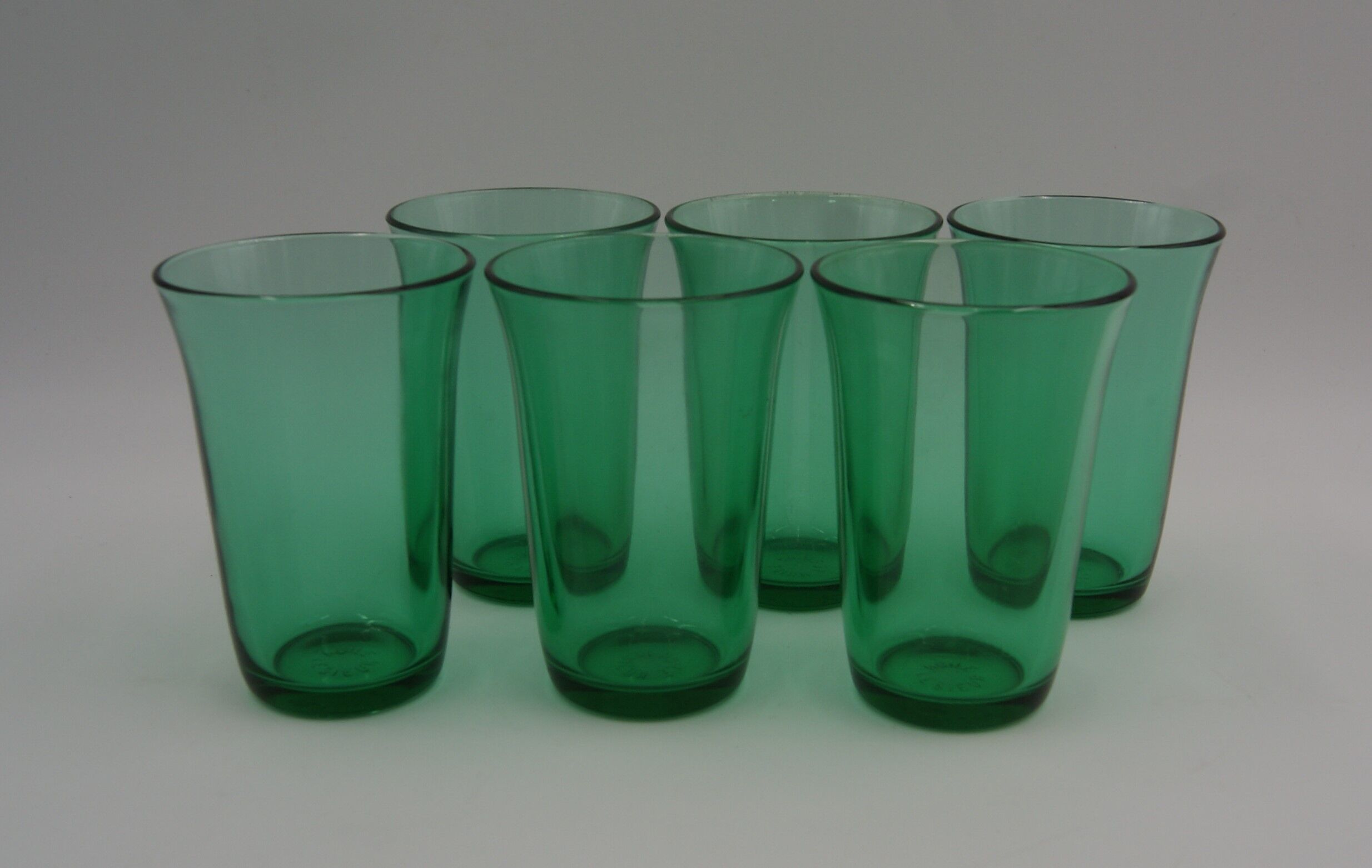Vintage lesieur glass set