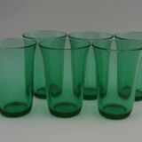 Vintage lesieur glass set