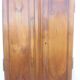 Pair of antique cherry wood cabinet doors from the 19th century in their original part