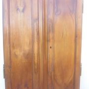 Pair of antique cherry wood cabinet doors from the 19th century in their original part
