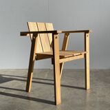 Piet hein eek / chaise en chêne massif / wehkamp / pays-bas 2013