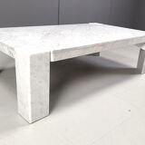 Vintage Italian marble coffee table, 1970s