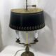 Lampe bouillotte empire à deux lumières