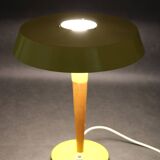 Lampe de table jaune par Kamenicky Senov, Tchécoslovaquie années 1970