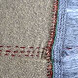 Vintage handmade pure wool blanket blanket