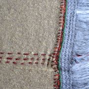 Vintage handmade pure wool blanket blanket