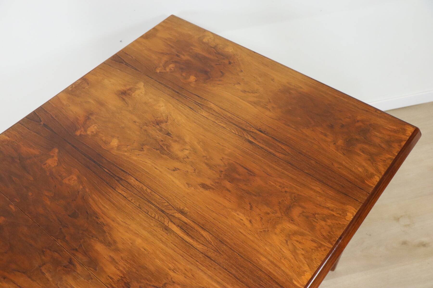 Scandinavian extendable rosewood dining table, 1960s