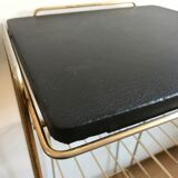 Golden metal dessert